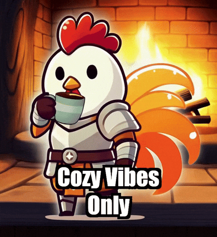 Winter Fireplace GIF by Zorooster