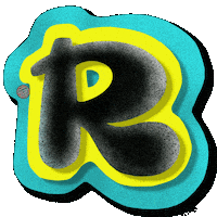 Type Alphabet Sticker