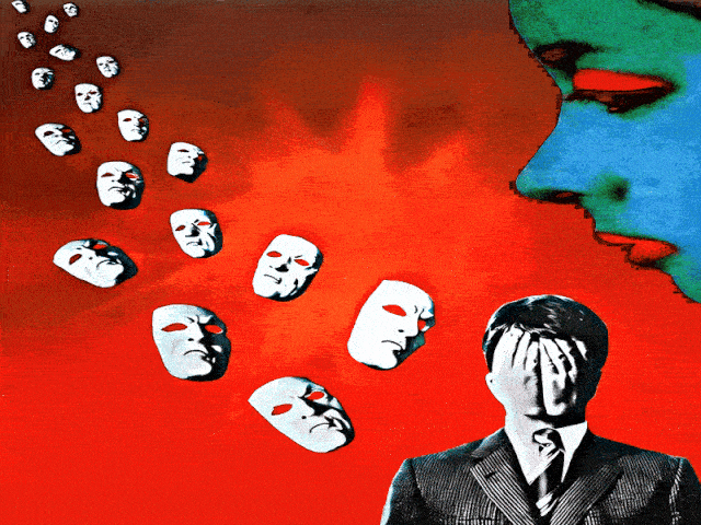 MattyFurious giphyupload art glitch face GIF