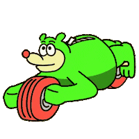 Beebthepolarbear art fun illustration bear Sticker