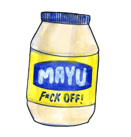 Fu Mayo Sticker