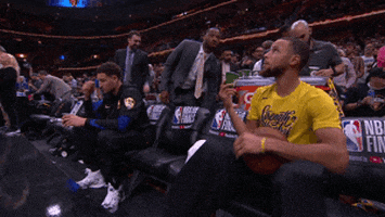 golden state warriors water GIF by NBA