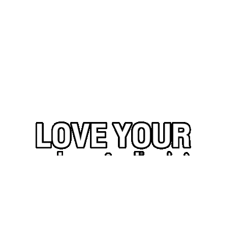 Loveyourskin Glow Sticker by Glacial Skin