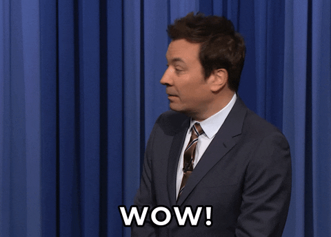 Wow GIF by The Tonight Show Starring Jimmy Fallon