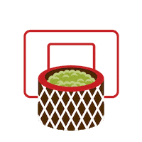 march madness basketball Sticker by Food Network