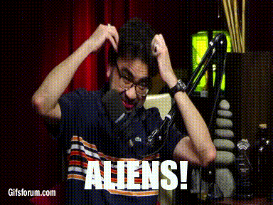aliens podcast GIF