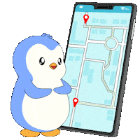 Penguin Navigate Sticker by Pudgy Penguins