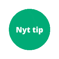 Tekst Sticker by Plantetorvet.dk
