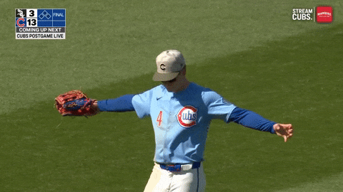 Cubs Hug GIF by TheDreamTeam 