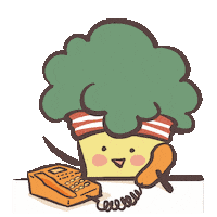 DrauciaJYStudio bobo phone call toto tata Sticker