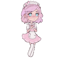Chi Sticker by Meian Maid Cafe