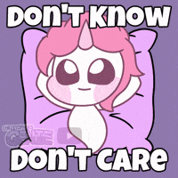 So What Idk GIF by Christophers Genie