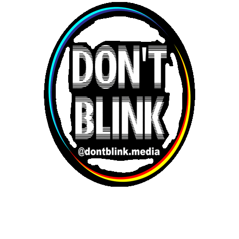 DontBlinkMedia giphygifmaker new reel dbm dont blink media Sticker
