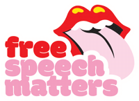 teeeti speech democracy freespeech handlesmovement Sticker