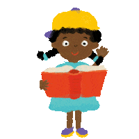 Schulkind Lesen Sticker by Carlsen Kinderbuch