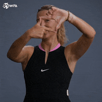 Look Through Victoria Azarenka GIF by WTA