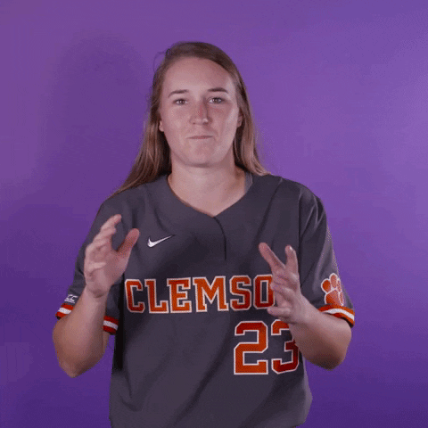Clemsonsoftball GIF by Clemson Tigers