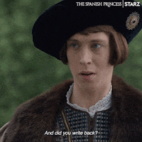 Respond Angus Imrie GIF by The Spanish Princess
