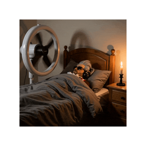 In Bed Sleeping Sticker