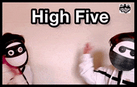 High Five GIF by Stick Up Music