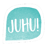 muellerinart juhu Sticker
