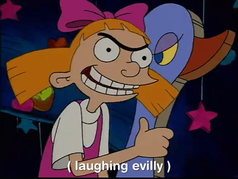 hey arnold nicksplat GIF