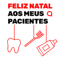 Brazil Natal Sticker by Dental Online