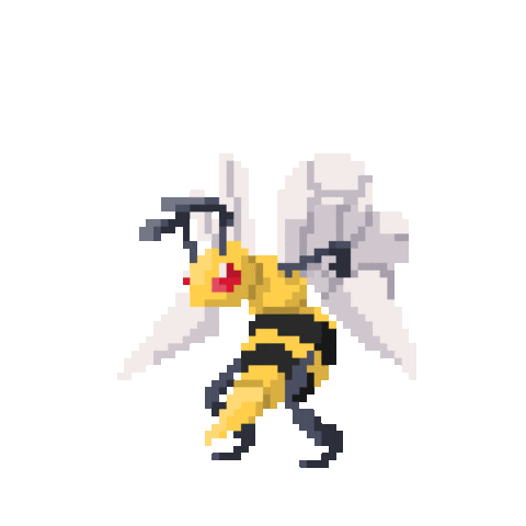 Pixel Pokemon Sticker