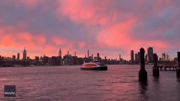 Setting Sun Paints New York Pink