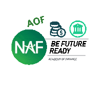 MiamiNAFAcademies naf aof befutureready miami naf Sticker