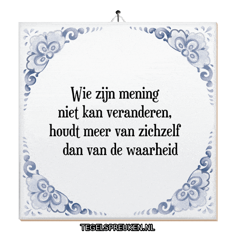 Nl Trots Sticker by Tegelspreuken.nl