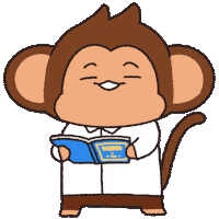 School Studying Sticker by Chimpers
