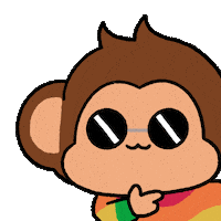 Dance Vibes Sticker by Chimpers