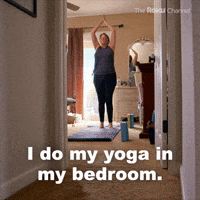 Bedroom yoga