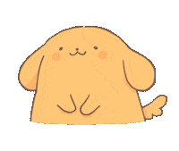 luckynortor dog thanks puppy golden retriever Sticker