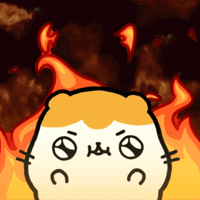 This Is Fine On Fire GIF