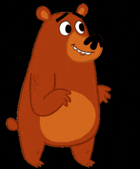 Cute Bear GIF by Cool School