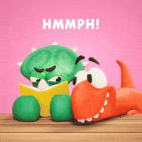 Disturbing Go Away GIF by Claynosaurz