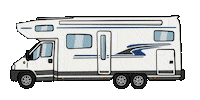 Campervan Finke Sticker by The Upcycling Camper