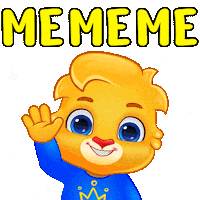 Excited Look At Me Sticker by Lucas and Friends by RV AppStudios