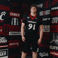 Cincinnati Football GIF by Cincinnati Bearcats