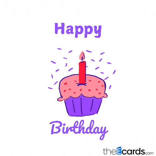 theecards happy birthday happy birthday bday Sticker
