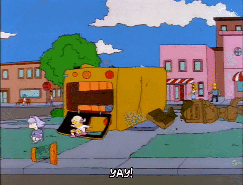 Happy Season 3 GIF by The Simpsons