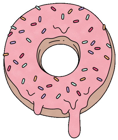 Donut Doughnut Sticker