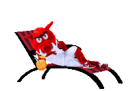 Big Red Staycation Sticker by Arkansas Alumni Association