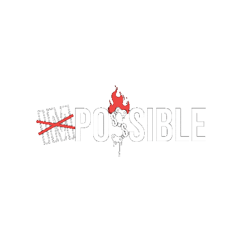 makcustom fire trick stunt impossible Sticker
