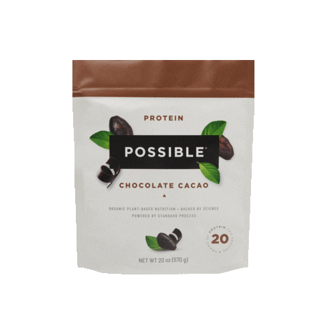 MYPOSSIBLE vegan delicious organic protein Sticker