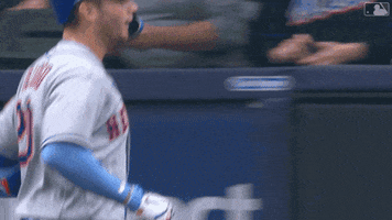 High Five Major League Baseball GIF by New York Mets