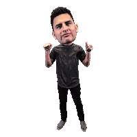 Big Head New Post Sticker by Pablo Coronado