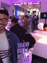vrarcade GIF by Taco Bell VR Arcade